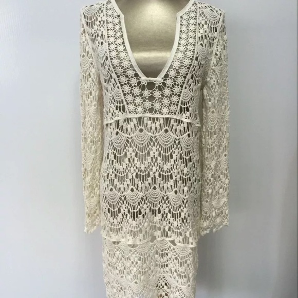 New! Crochet Dress/Coverup - Picture 3 of 9